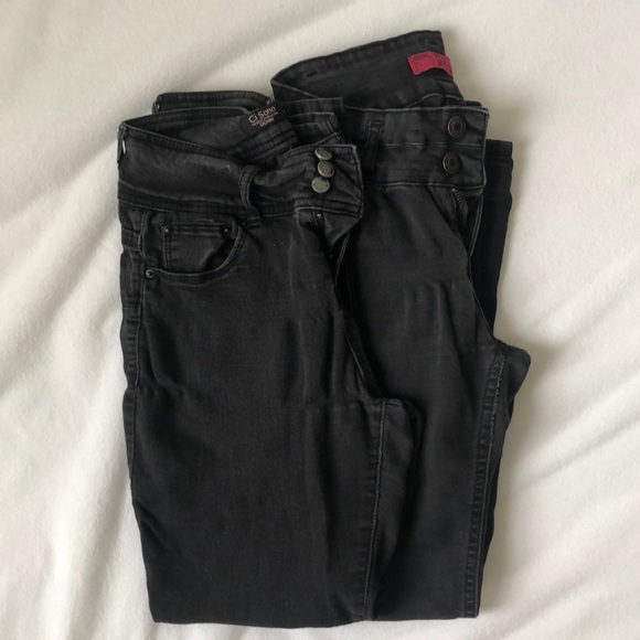 Ci Sono & Wax Jean Set 2 high-waisted black jeans bundle - Picture 1 of 16
